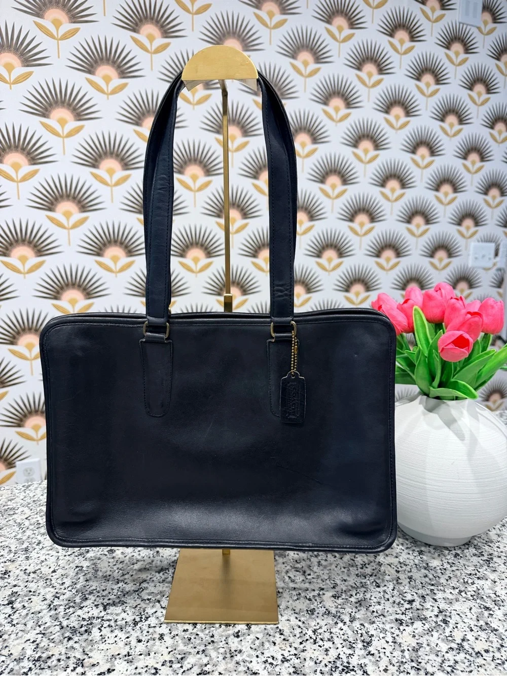 Vintage Coach Marketing Tote